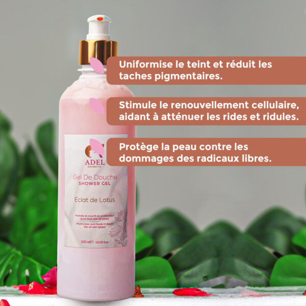 Gel Douche : Éclat de Lotus 3 EN 1