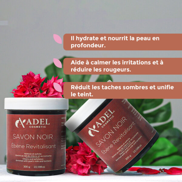 Savon Noir Ébene Revitalisant 5 EN 1